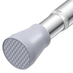 lot 14436 image: Fvonzn Adjustable Tension Curtain Rod 28-48 Inch, Silver