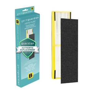 lot 14440 image: GermGuardian, Filter B HEPA Pure Genuine Air Purifier Filter, Removes 99.97% of Pollutants, Wildfire Smoke, Odors, for Ac4825, Ac4300, Ac4850, Ac4880, Ac4900, Cdap4500, Ap2200, Flt4825