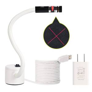 lot 14450 image: Magnetic Positioning Quilting Light with Crosshair Guide �� Adjustable Red Laser Guide Soft Brightness for Straight Stitching Precision Sewing & Quilting Secure Magnetic Attachment for Sewing Machines