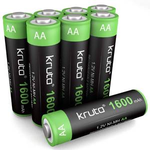 lot 14479 image: Solar Lights Batteries AA 1600mah High Capacity 1.2V Ni-MH Rechargeable AA Solar Battery for Outdoor Solar Lights, Battery String Lights, TV Remotes, Wireless Mouses, Radio, Flashlight