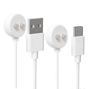 lot 14489 image: Rlissfiose 2Pack 6mm Rose Charger, Magnetic Replacement Charger Cable