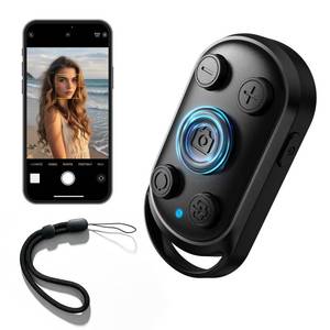lot 14492 image: duskeep Bluetooth Camera Remote Shutter with Zoom for iPhone Android, Vlogs