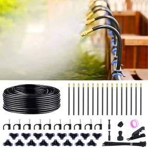 lot 19542 image: Thiswing 360° Adjustable Drip Irrigation System with 16 Nozzles