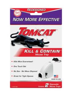 lot 20109 image: Tomcat Kill & Contain Mouse Trap, 2 Traps
