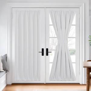 lot 20110 image: Deconovo Blackout Door Curtain for Glass Doors 80 Inches Long