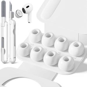 lot 20117 image: Inesore 3 Pairs Replacement Ear Tips for AirPods Pro 2nd1st (White)
