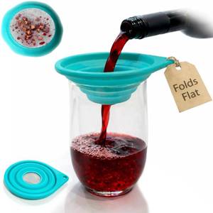lot 20128 image: PocketStrainer Collapsible Fine Mesh Strainer, 400 Micron, Loose Leaf Tea