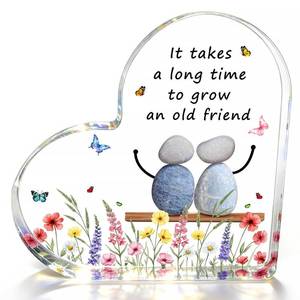 lot 20130 image: Friends Gifts with It Takes A Long Time to Grow an Old Friend  Cherished Friendship Gift for Your Best Friend, Soul Sister & Lifelong Companion  Uplifting Emotional Support Present for Women