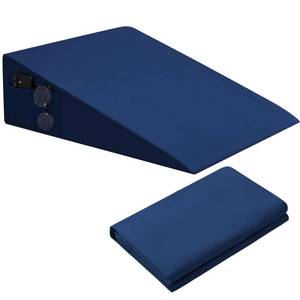 lot 20169 image: INVGEEXI Navy Blue Bed Wedge Pillow Cover, 25 L x 25 W x 8 H