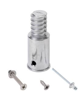 lot 20186 image: EESC2Y Metal 34 (.75) Threaded Tips Replacement Kits for Telescopic Extension Poles Repairing