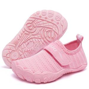 lot 20187 image: Racqua Toddler Swim Shoes Girls Breathable Beach Shoes Boys Pink Toddler 9