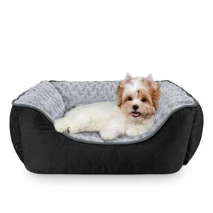 lot 20204 image: JOEJOY Rectangle Dog Bed for Large Medium Small Dogs - Washable Orthopedic Sofa Bed, Soft Breathable Puppy & Pet Cuddler, Durable Calming Dog Bed with Anti-Slip Bottom, Multiple Sizes, Black