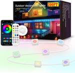 SIFWEX 200ft RGB Smart Outdoor Eaves Lights IP68