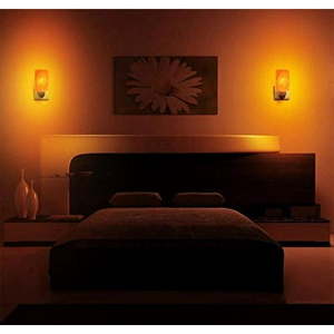 lot 2152 image: Himalayan Rock Salt Night Light Cylinder Shape 2Pack
