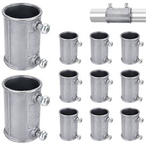 lot 2157 image: A 34 Inch EMT Conduit Fittings for Connecting Pipes, 20-Pack