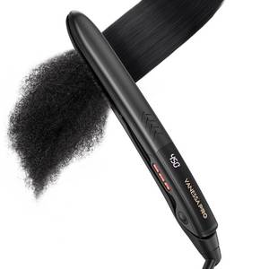 lot 2161 image: VANESSA PRO Titanium Flat Iron 1 Inch Hair Straightener for Smooth Results