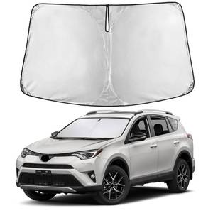lot 2162 image: EcoNour Windshield Sunshade Compatible for Toyota RAV4 2013-2016 2017 2018
