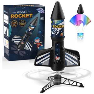 lot 2195 image: Mafbeanl Rocket Launcher for Kids, Self Launching Motorized Air Rocket Toy