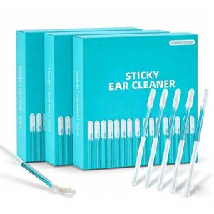 lot 2242 image: Sticky Ear Cleaning Stick, Reusable Ear Cleaning Tools with Soft Rubber Head, Gentle Adhesive Ear Pick for Ear Wax Cleaning, Home Personal Care Hygiene Kit (3 Boxes72 Pcs)
