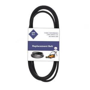 lot 2293 image: 126-2539 SPF Lawn Mower Tractor Deck Belt 58in x 173 14in Replacement for Exmak 126-2539