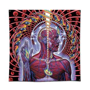 lot 6099 image: Eksent Tapestry Banner Flag 4x4 Ft Polyester