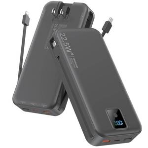 lot 6111 image: Rngsnoy Portable Charger 20000mAh 22.5W