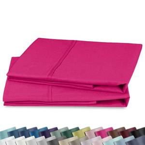 lot 7386 image: California Design Den 2-Pack Standard Size Pillow Case, 100percent Cotton Sateen