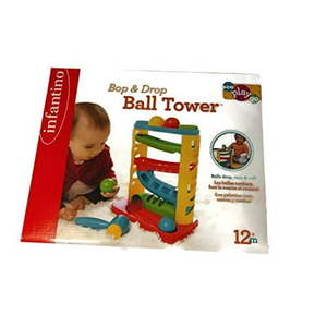 lot 7389 image: Infantino Bop and Drop Ball Tower