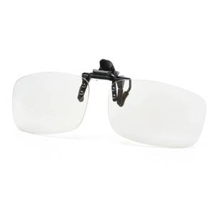 lot 8183 image: Riwissipa Reading Glasses Clip On and Flip Up Blue Light Blocking Magnifying Glasses Magnifiers Lenses Readers for Unisex (Transparent, 1.25)