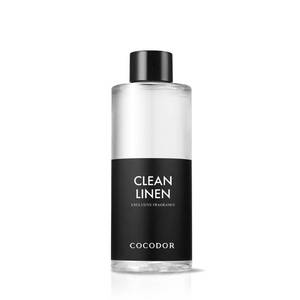 lot 8186 image: COCODOR Reed Diffuser Oil RefillClean Linen6.7oz(200ml)1 PackHome Fragrance, Scented Oils, Oils for Reed Diffuser, Bathroom Home Decor
