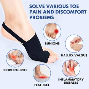 lot 8189 image: QCCL Bunion Corrector Toe Alignment Corrector for DayNight