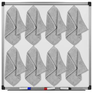lot 8209 image: Zopeal 8 Pack Dry Erase Board Magnetic Whiteboard Eraser, Light Gray