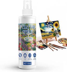 lot 8225 image: Workable Fixative Spray for Art, Protect Artwork Prevents Fading,5.07 Oz