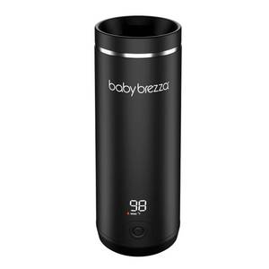 lot 8246 image: Baby Brezza Portable Baby Bottle Warmer - Breastmilk  Formula Safe, Black