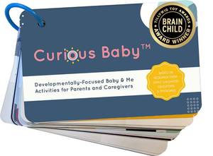 lot 8319 image: Curious Baby Award Winning 40 Activities for Baby and Me (0-12 Months)  Developmentally-Focused and Stimulating Creative Playtime Ideas for Baby and Me  Includes BlackWhite High-Contrast Cards