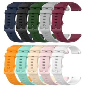 lot 8359 image: FitTurn 18mm 19mm 20mm 22mm Width Colorful Silicone Quick Release Wristband Replacement Sports Straps Bracelet Watch Band Strap with Quick Release Pins for Smartwatch (18mm, 10Pack)