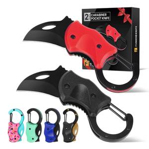 lot 8415 image: FUNBRO 2 Pack Small Pocket Knife Gifts for Men and Women
