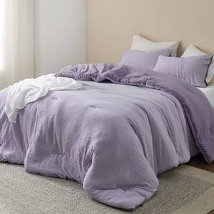 lot 11859 image: Bedsure TwinTwin XL Comforter Set 68x88 Lavender