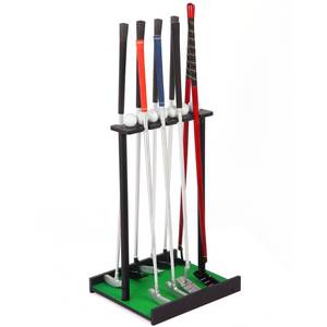 lot 11860 image: Xnwouco Golf Club Stand 9-Club  7-Ball Organizer