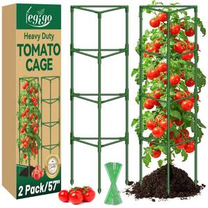 lot 11866 image: Legigo 2-Pack Adjustable Tomato Cage 57 Inch