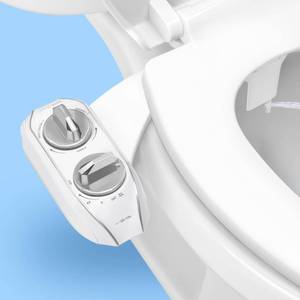 lot 11900 image: LUXE Bidet NEO 185 PLUS Toilet Attachment Chrome