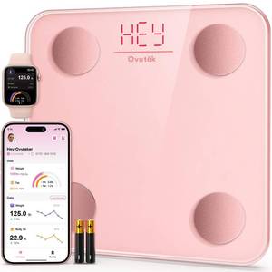 lot 11901 image: Ovutek Smart Scale for Body Weight Digital Bathroom Scale