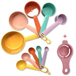 lot 12017 image: Yuzi Measuring Cups and Spoons Set - 10 Pc