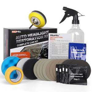 lot 12037 image: POLIWELL Headlight Restoration Kit 24-Piece