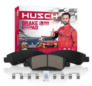 lot 12056 image: HUSCH Front Ceramic Brake Pads Kit for Ford Explorer 2020-2025