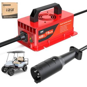 lot 13311 image: 10L0L 48V 15A Golf Cart Battery Charger for Club Car DS and Precedent