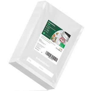 lot 14056 image: Bonsenkitchen Precut Vacuum Sealer Bags 100 Count, 8 in x 12 in Quart Size