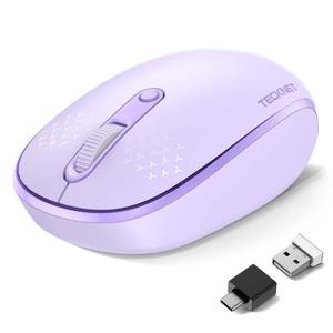 lot 14062 image: TECKNET Compact Ambidextrous Bluetooth and 2.4GHz Wireless Mouse