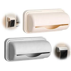 lot 14083 image: Kkwooidm 2 Piece Garbage Bag Dispenser,Trash Bag Holder Dispenser,Fine Liner Trash Bags Dispenser,Acrylic Trash Bag Dispenser,No Drilling Required,Suitable for Home Storage Organization