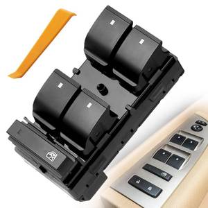 lot 14084 image: Master Power Window Switch, Fits 07-13 Silverado Sierra 1500 2500HD 3500HD